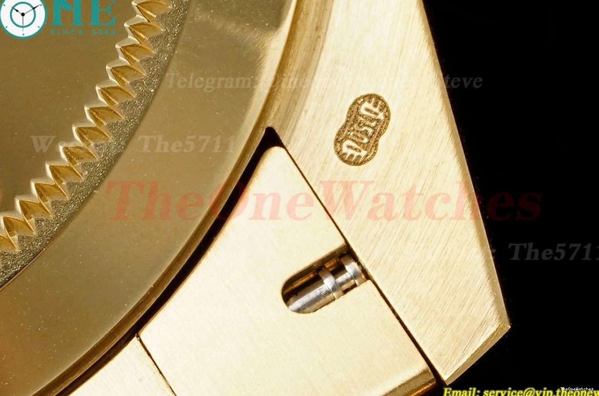 JDF (Gain Black 228238 YG DayDate VR3255 Dial V4 Textured 40mm YG Weight) 1204